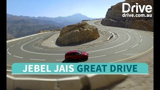 Great Drive Jebel Jais Mountain Road United Arab Emirates  Drivecomau [upl. by Borg]