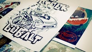 Flake amp Flames  Kustom Kulture Movie  Early Teaser One Finland [upl. by Nnayd287]