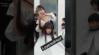 Layered Hair The Secret to a Stunning Look glowhairdiaries layeredhaircut hairtrends beautytips [upl. by Baker]