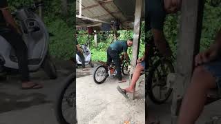 SETTING JUPITER MX 200cc shortvideo dragrace balapmotor balapmotor jupitermx [upl. by Alyakam]