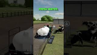 how to get milk fs 22farmingsimulator22 farming simfarming fs22 [upl. by Skell]