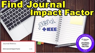 How to find Journal Impact Factor of IEEE  Springer  ACM  MSMphil amp PhD [upl. by Kosiur316]