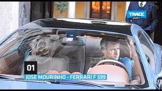 Jose Mourinho Car Collection [upl. by Bodwell527]