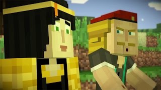 Prea multe Portale   Minecraft Story Mode 19 [upl. by Knarf320]