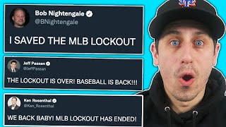 MLB LOCKOUT IS OVER BASEBALL IS BACK [upl. by Eniaral]