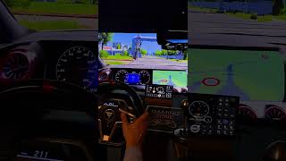 Euro Truck Simulator Thrustmaster Steering Wheel Test Drive [upl. by Thesda454]