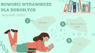 Nowości wydawnicze dla dorosłych – styczeń 2022 napisy [upl. by Erdnaet]