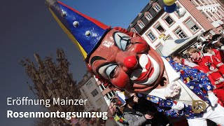 Live vom Rosenmontagszug in Mainz [upl. by Eniac]