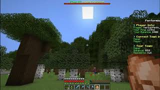 RoleplayTowny smp episode 1 on the Performium server [upl. by Heeley]