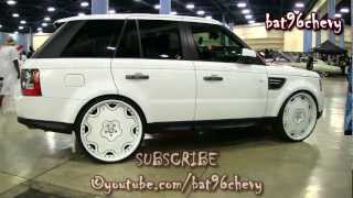 ALL WHITE Range Rover on 26quot FORGIATOS Staggered Wheels  1080p HD [upl. by Eilssel883]