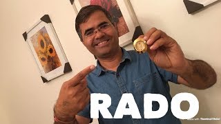 RADO ORIGINAL WATCH UNBOXING amp REVIEW [upl. by Haem]