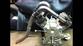 Briggs V Twin racing mower Header build [upl. by Frear572]