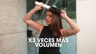 Consigue las ONDAS CON VOLUMEN de DULCEIDA  Cepillo secador ghd duet blowdry [upl. by Niala]