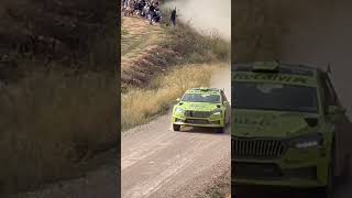 Rally RACC Catalunya Cohete Suarez Flat Out [upl. by Severin169]