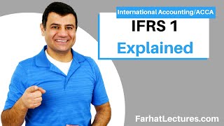 IFRS 1  IAS 1 International Financial Reporting Standard 1 International Accounting Course [upl. by Enneire]