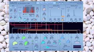 Madrona Labs AALTO AALTOSPHERE Soundset Presets Walkthrough [upl. by Rida]