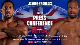 Anthony Joshua Vs Daniel Dubois amp Undercard Final Press Conference [upl. by Aynav]