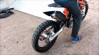 250 SX FMF gnarly pipe sound test 2 [upl. by Ennayrb]