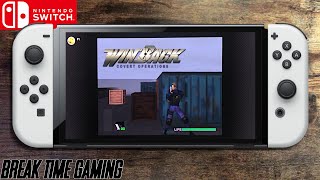 Winback Covert Operations  Nintendo Switch Online OLED Handheld Gameplay Nintendo 64 [upl. by Eatnahc]