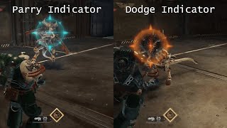 Parry Indicator vs Dodge Indicator  Space Marine 2 [upl. by Doxia]