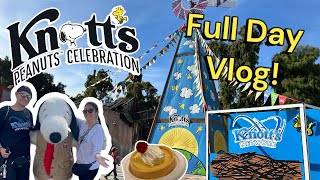 Knotts Peanuts Celebration vlog 2024 Shows Peanuts Fun [upl. by Kyrstin]