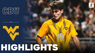 California Baptist vs West Virginia  NCAA College Soccer  Highlights  September 06 2024 [upl. by Sontag]