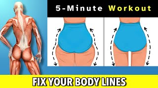 5 MIN HIP DIPS WORKOUT  Get WIDER HIPS Faster [upl. by Mathur]