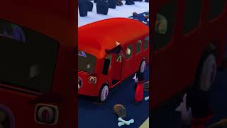 Spooky Song 🎃🚌 Wheels On The Bus shorts kidssong halloween [upl. by Boggers]