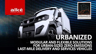 URBANIZED modular electric vehicle [upl. by Naaman]