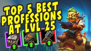 Top 5 BEST Professions at Level 25 in Season of Discovery [upl. by Cherin949]