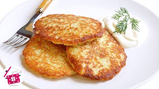 Самые вкусные ДРАНИКИ из картошки деруны Все СЕКРЕТЫ приготовления Potato pancakes Готовим дома [upl. by Lopez852]