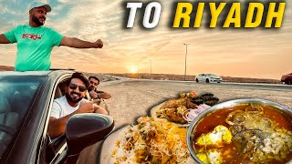 Going to Riyadh by ROAD Tried Best NIHARI in at Zoq Nihari Rest With Chicken Korma Biryani BBQ [upl. by Relyuc317]