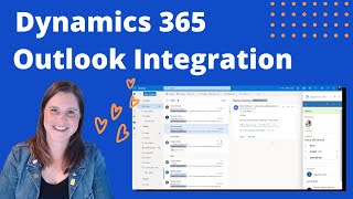 Microsoft Dynamics 365 Outlook Integration Demo [upl. by Sorcim393]