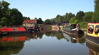 09072015 Timelapse Narrowboat Trip on the Oxford Canal  Lower Heyford to Kirtlington Quarry [upl. by Judie]