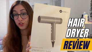 Slopehill Hair Dryer Review 💨  Brushless Motor amp Oxy Active Tech for Perfect Hair 💁‍♀️ [upl. by Anivlac]