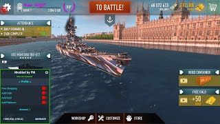 Battle of Warships V17222  Mod Menu [upl. by Ayiram]