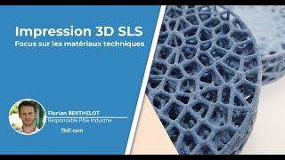 Impression 3D Technologie SLS  frittage de poudre par laser Replay [upl. by Kroo46]