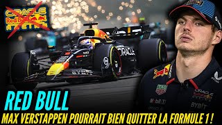 BOMBE DU JOUR  MAX VERSTAPPEN POURRAIT BIEN QUITTER LA FORMULE 1 SI LA FIA CONTINUE COMME ÇA [upl. by Noiztneb]