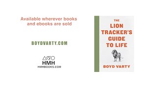 The Lion Trackers Guide to Life Book Trailer  Boyd Varty [upl. by Fancy74]