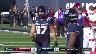 Jalen Royals 59 Yard Catch against New Mexico [upl. by Brande]