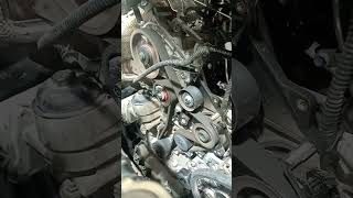 Timing belt Replace mechaniclifestyle automobile [upl. by Renault644]