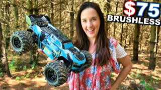 Awesome CHEAP BRUSHLESS 4WD RC Car [upl. by Leahci]