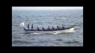 第58回全日本カッター競技大会 優勝 鹿児島大学 All Japan cutter boat competition 2014 [upl. by Hsiekal]