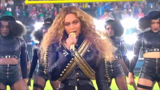 Beyoncé  Formation at the Super Bowl 50 Show [upl. by Koressa]