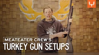 The MeatEater Crews Turkey Gun Setups [upl. by Melda]