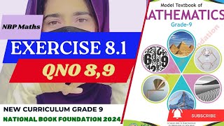 Exercise 81 Qno 89 class 9 collinear points Class 9th National Book foundation Mathsfbise [upl. by Nodab]