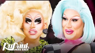 The Pit Stop S16 E01 🏁 Trixie Mattel amp Jimbo Power Up  RuPaul’s Drag Race S16 [upl. by Yroger254]