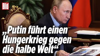 „Putin will gezielt Fluchtwellen erzeugen“  UkraineKrieg [upl. by Slerahc]