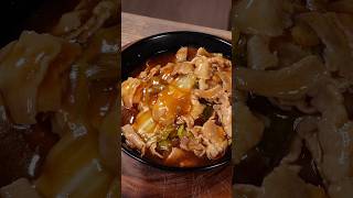 Pork and Chinese cabbage with starch sauce food [upl. by Karub]