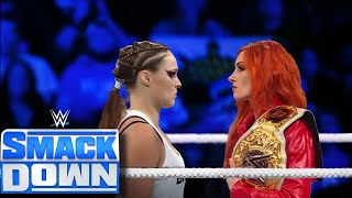 WWE  Ronda Rousey Vs Becky Lynch  Full Match  WWE August 18 2024 [upl. by Arsi]